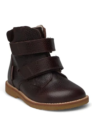 ANGULUS Boots - Flat - With Velcro Brown