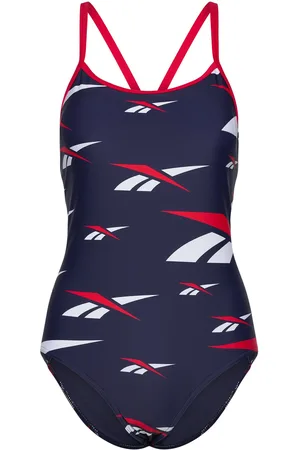 Reebok Womens Reebok Swimsuit Masie Navy