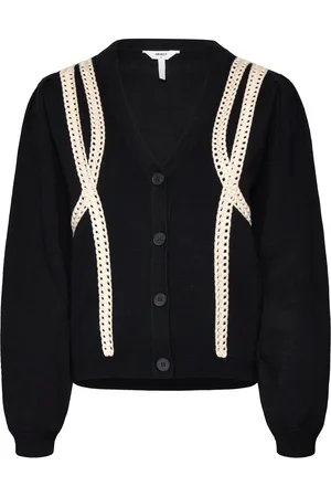 Object Objulla Knit L/S Re Cardigan 134 Black