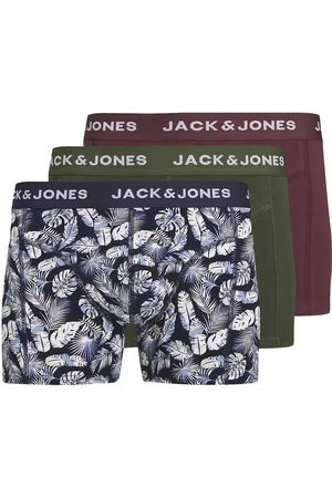 JACK & JONES Jactrevor Trunks 3 Pack Jnr Jack & J S Patterned