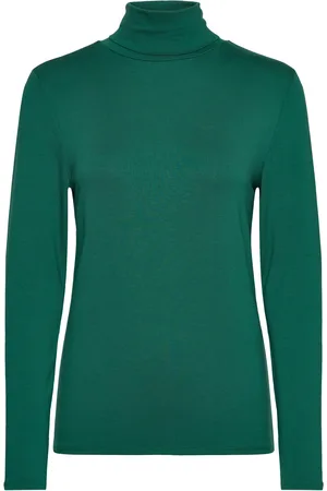 Soaked in Luxury Slhanadi Rollneck Ls Green