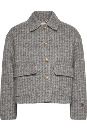 BUSNEL Becky Dogtooth Jacket Grey