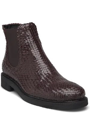 ANGULUS Booties - Flat - With Elastic Brown