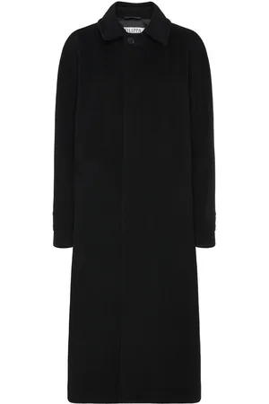 Filippa K Wool Carcoat Black