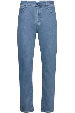 Filippa K Tapered Cropped Jeans Blue