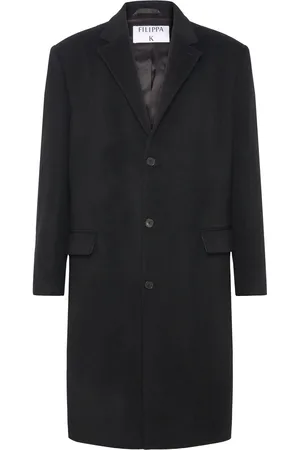 Filippa K Relaxed Wool Coat Black
