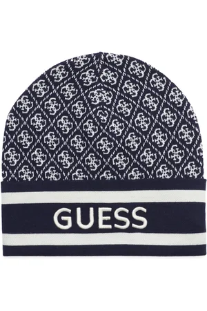 Guess Sevyn 4G Logo Beanie Swtr Navy