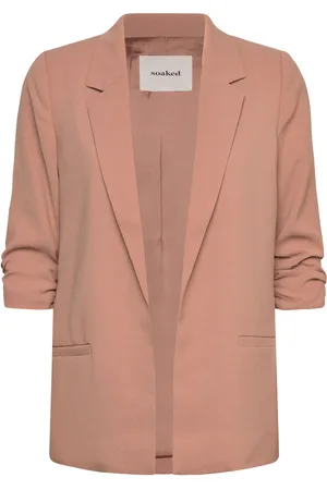 Soaked in Luxury Slshirley Blazer Beige