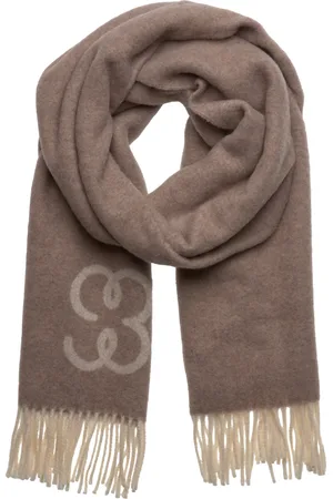 Filippa K Monogram Scarf Brown