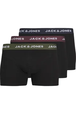 JACK & JONES Jacaron Solid Trunks 3 Pack Jnr Jack & J S Black