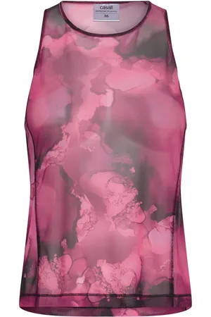 Casall Sheer Tank Pink