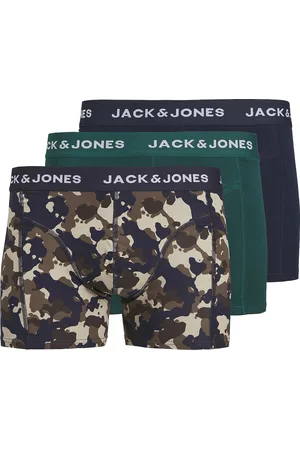 JACK & JONES Jaccamoflage Trunks 3 Pack Jnr Jack & J S Patterned