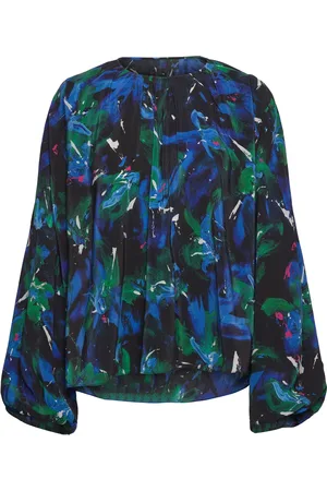 Rodebjer Marylin Silk Floral Black