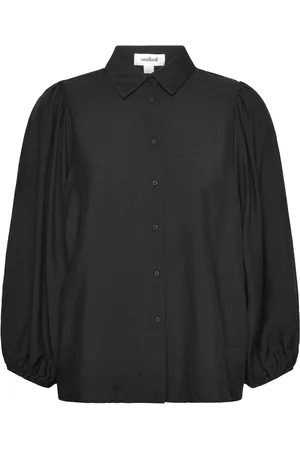 Soaked in Luxury Slleodora Stefani Shirt 3/4 Black