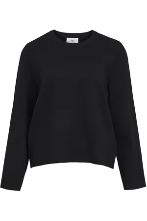 Object Objreynard Square Sleeve O-Neck Noos Black