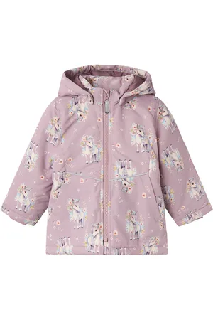 NAME IT Nmfmaxi Jacket Aop Pink