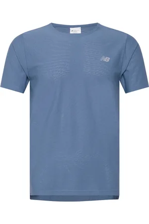 New Balance Jacquard T-Shirt Blue