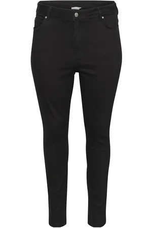 Kaffe Kcjolie Flora Long Jeans Black