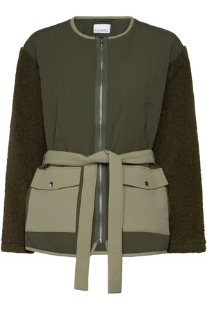 Noella Fauna Mix Jacket Khaki