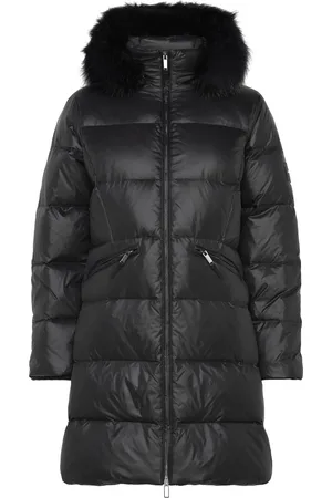 Calvin Klein Mw Padded Real Down Coat Black