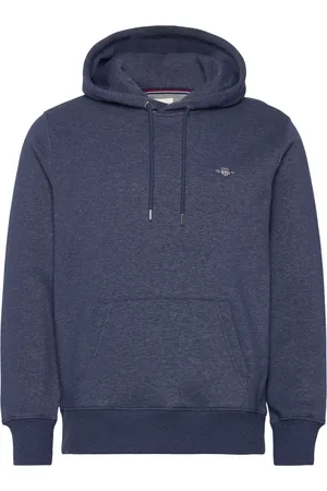 GANT Reg Shield Hoodie Navy