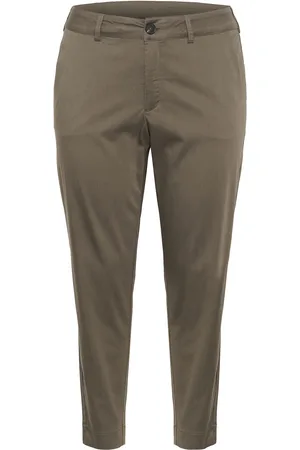Kaffe Kcleana Chino 7/8 Pants Brown