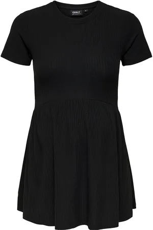 ONLY Olmmalaya S/S O-Neck Top Jrs Black
