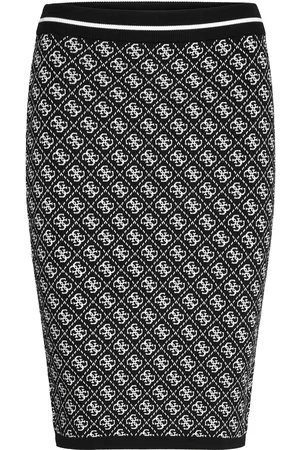Guess Lise 4G Skirt Swtr Black