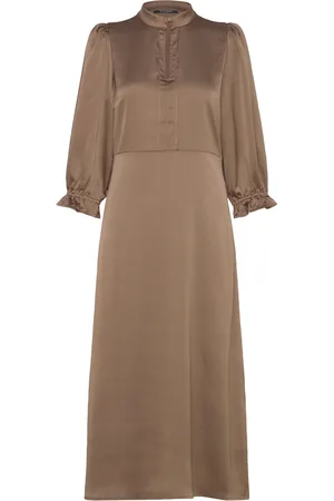 Bruuns Bazaar Acaciabbclarenas Dress Brown