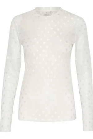 Kaffe Kamina Ls T-Shirt White