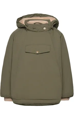 Mini A Ture Matwang Fleece Lined Winter Jacket. Grs Green