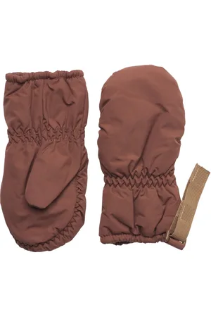 Mini A Ture Matcordt Fleece Lined Gloves Brown