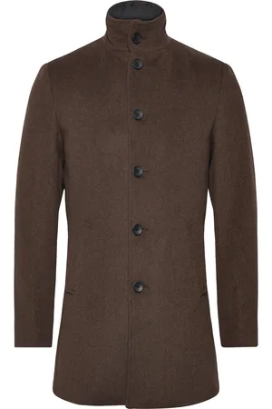 Bruun & Stengade Bs Ontario Slim Fit Coat Brown
