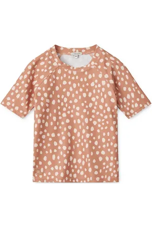 Liewood Noah Printed Shortsleeve Swim Tee Coral