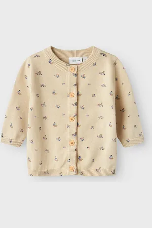 NAME IT Nbf Ma Ls Knit Card Cream