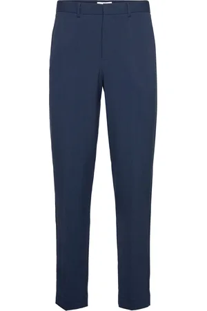 Lindbergh Relaxed Fit Formal Pants Navy