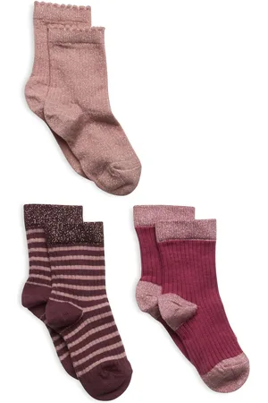 mp Denmark Dagmar Socks - 3-Pack Pink