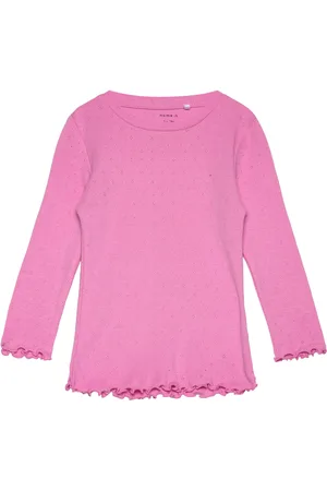 NAME IT Nmfnimisa Ls Slim Top Pink
