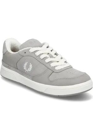 Fred Perry B300 Textured Nubuck/ Suede Grey