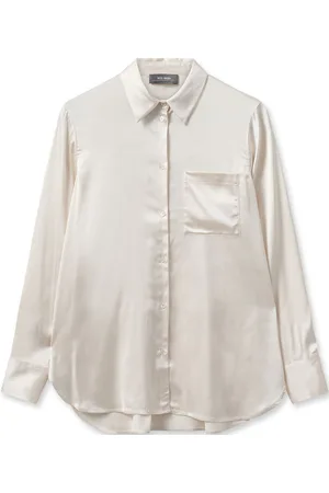Mos Mosh Mmlinda Satin Shirt White