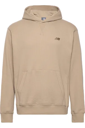 New Balance Waffle Knit Hoodie Beige