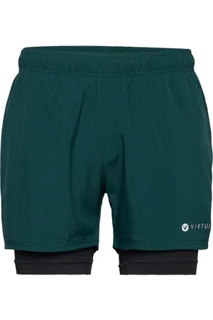 Virtus Zayne M 2-In-1 Shorts Green