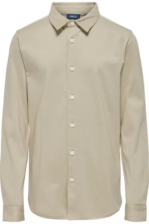ONLY Kobmiles L/S Shirt Jrs Beige
