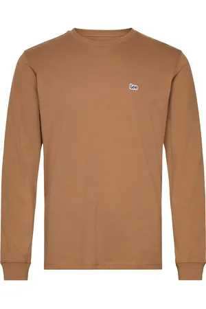 Lee Ls Patch Logo Tee Brown
