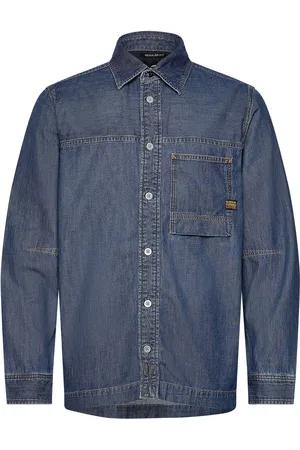 G-Star 1-Pocket Regular Denim Shirt L\S Blue