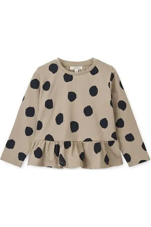 Liewood Margit Printed Longsleeve T-Shirt Beige