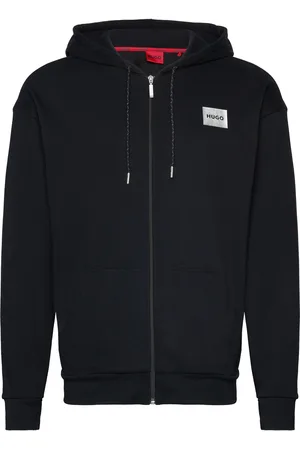 HUGO BOSS Silver Logo Jacket H Black