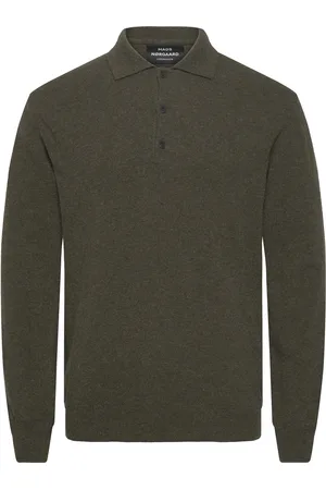 Mads Norgaard Eco Wool Tristan Knit Khaki