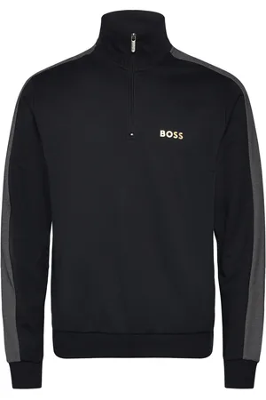 HUGO BOSS Tracksuit 1/4 Jacket Black