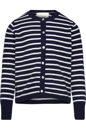 Sofie Schnoor Cissesy Stripe Cardigan Navy